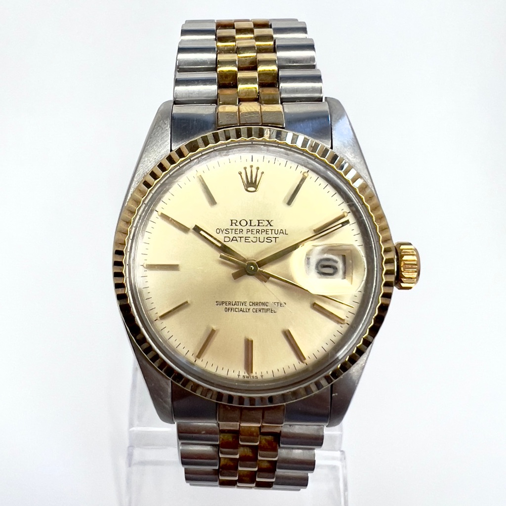 Rolex Oyster Perpetual Datejust Automatic 36mm 2 Tone Watch